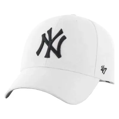 Bílá pánská kšiltovka 47 Brand New York Yankees MVP Cap B-B-MVPSP17WBP-WH