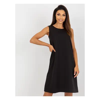 Černé elegantní koktejlové minišaty TW-SK-BE-5773.10P-black