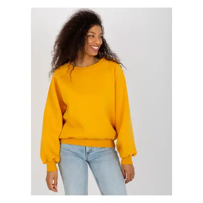 Žlutá oversize mikina EM-BL-01.92-dark yellow