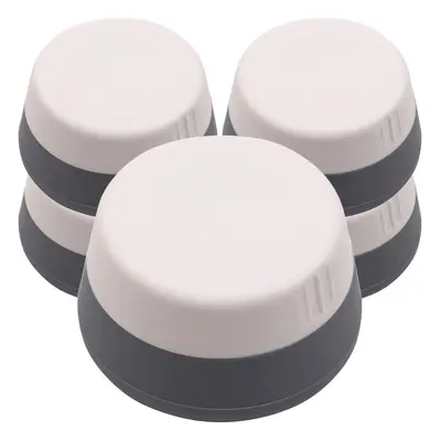 Šedá sada 5 silikonových cestovních dóz Set of 5 silicone travel jars, GREY, Wings