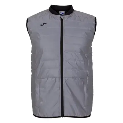 Tmavě šedá reflexní běžecká vesta Joma R-Night Padding Vest 102671-100