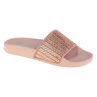 Pudrové dámské pantofle Skechers Pop Ups-New Spark 119320-RSGD