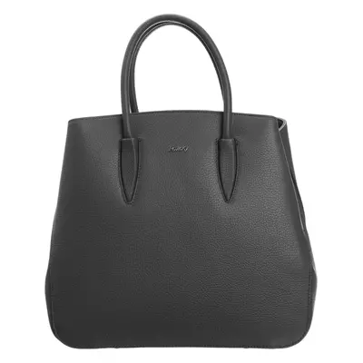 Rovicky® Šedá kožená shopper kabelka TWR-120 GRAY