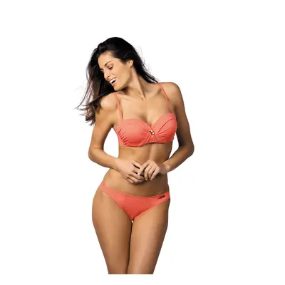 Tmavé meruňkové dámské bikiny Brittany Coral M-393 (3)