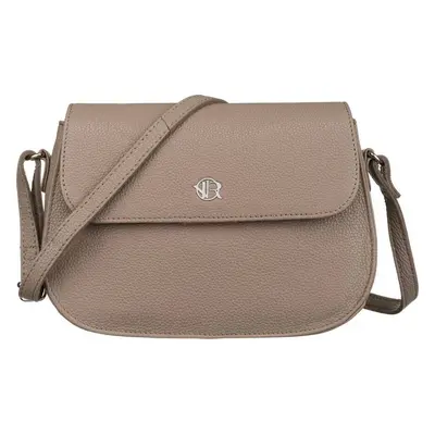 Rovicky Světle hnědá kožená crossbody kabelka R-CL-6-FTS