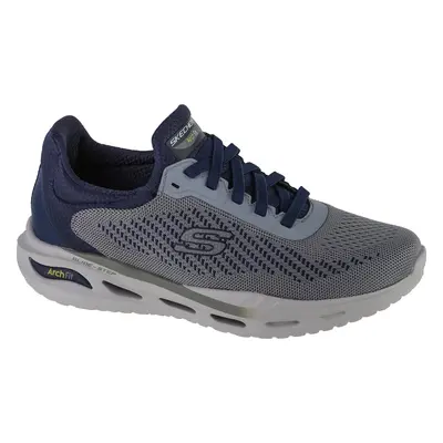 ŠEDÉ PÁNSKÉ TENISKY SKECHERS ARCH FIT ORVAN - TRAYVER 210434-GYNV