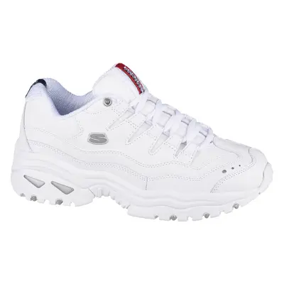 Bílé dámské kožené sneakersy Skechers Energy 2250-WML