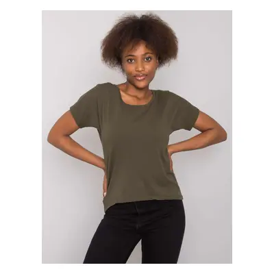 Khaki dámské tričko -RV-TS-4693.68-khaki [zul]