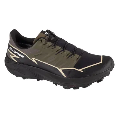 Khaki běžecké tenisky Salomon Thundercross GTX 473834