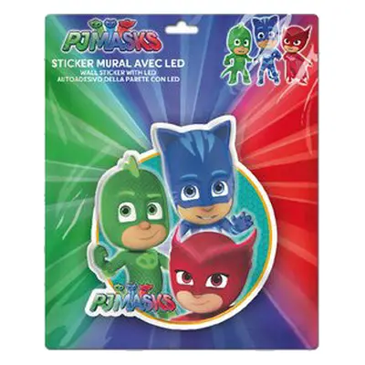 PJ Masks barevná nástěnná LED lampa