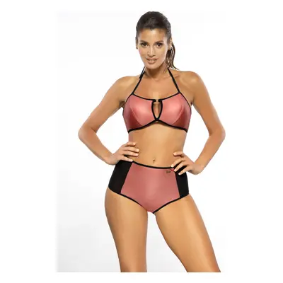 Růžové metalické bikiny Giselle Nero-Anfora M-620 (1)