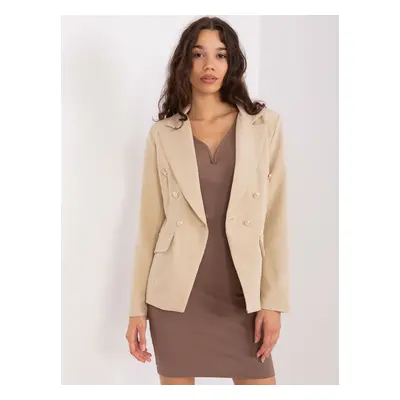 Béžové sako knoflíky TW-ZT-BI-2018.96-beige