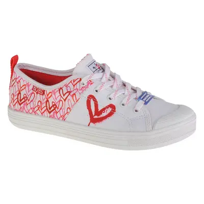 VZOROVANÉ DÁMSKÉ TENISKY SKECHERS BOBS B COOL-ALL CORAZON 113952-WRPK