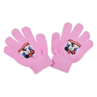 Růžové rukavice Minnie Mouse Disney