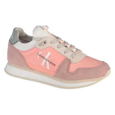 Růžové dámské tenisky Calvin Klein Runner Laceup YW0YW00462-TA9