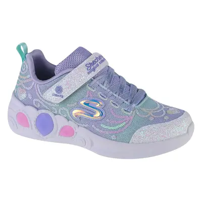 Třpytivé dívčí svítící tenisky Skechers Princess Wishes 302686L-LVMT