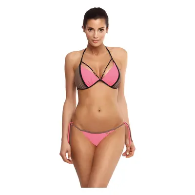 Růžovo-hnědé bikiny Lara Rosella-Fango M-511 (5)