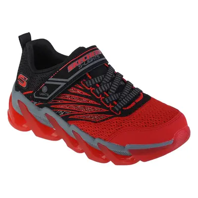 Červenočerné dětské tenisky Skechers Mega Surge 400132L-BKRD