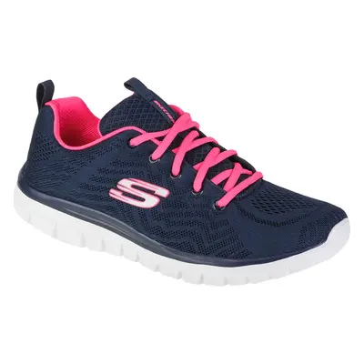 Modro-růžové dámské tenisky Skechers Graceful-Get Connected 12615-NVHP