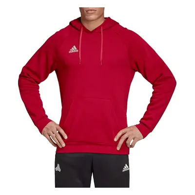 Červená pánská mikina adidas Tan Hooded Sweatshirt DZ9613