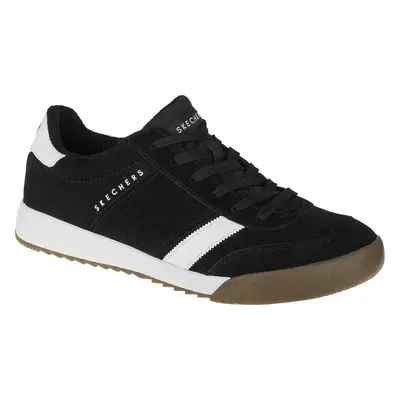 Černé semišové tenisky Skechers Zinger Ventich 52328-BLK