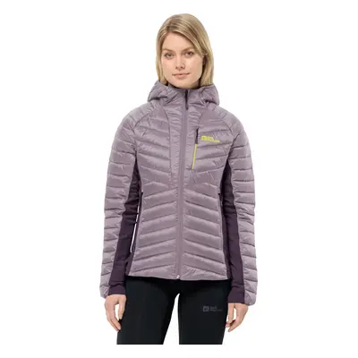 Světle fialová dámská prošívaná bunda Jack Wolfskin Routeburn Pro Ins W Jacket 1207192-I0083