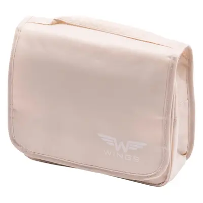 Béžová skládací cestovní kosmetická taštička Wings Folding travel toiletry bag, Wings, BEIGE