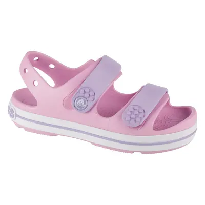 Světle růžové dívčí sandály Crocs Crocband Cruiser Sandal K 209423-84I