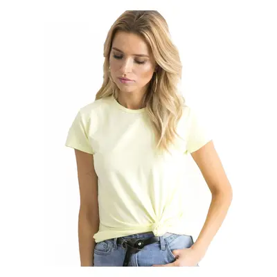 SVĚTLE ŽLUTÉ BASIC TRIČKO RV-TS-4623.93-LIGHT YELLOW