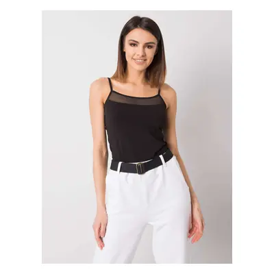 Černý dámský top na ramínka BR-TP-8033.94-black