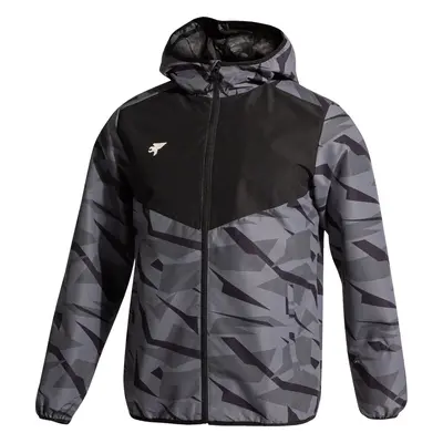 Šedá vzorovaná sportovní bunda Joma Explorer Rain Jacket 103017-171