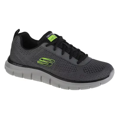 ŠEDÉ PÁNSKÉ TENISKY SKECHERS TRACK-MOULTON 232081-CCBK