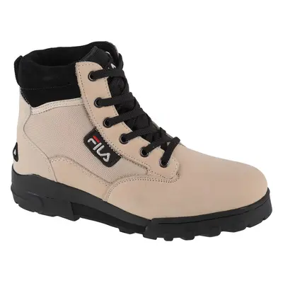 Béžové kotníkové tenisky Fila Grunge II Mid Wmn FFW0218-80039