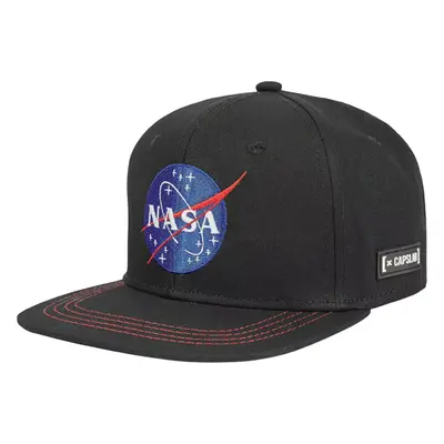 Černá kšiltovka Capslab Space Mission NASA Snapback Cap CL-NASA-1-US2