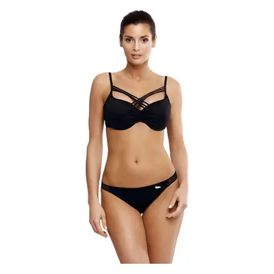 Černé bikiny černými pásky Electra Nero M-542 (1)