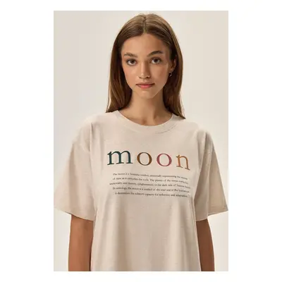 BÉŽOVÁ NOČNÍ KOŠILE HENDERSON LADIES FUNE MOON 42707 FUNE DŁ/R S-2XL