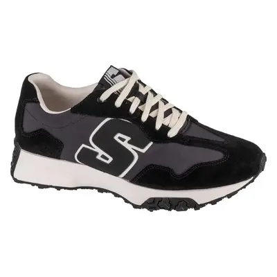 Černé pánské stylové tenisky Skechers Upper Cut Neo Jogger - Lantis 210744-BLK