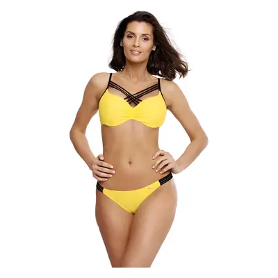 Žluté bikiny s černými pásky Electra Tweety M-542 (7)