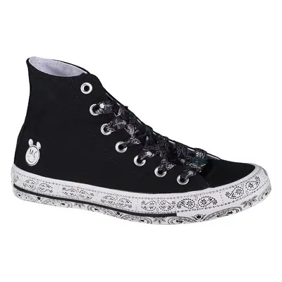 Černé dámské tenisky Converse X Miley Cyrus Chuck Taylor Hi All Star 162234C