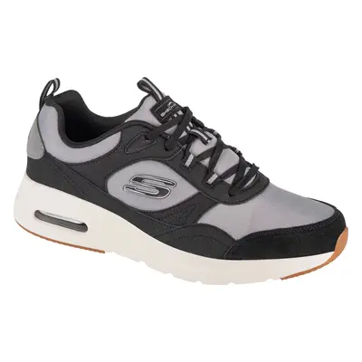 Šedo-černé pánské tenisky Skechers Skech-Air Court - Yatton 232648-BKGY