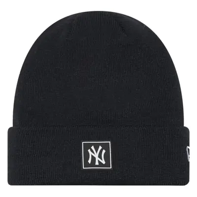 Černá čepice New Era Team Cuff Beanie New York Yankees Hat 60284968