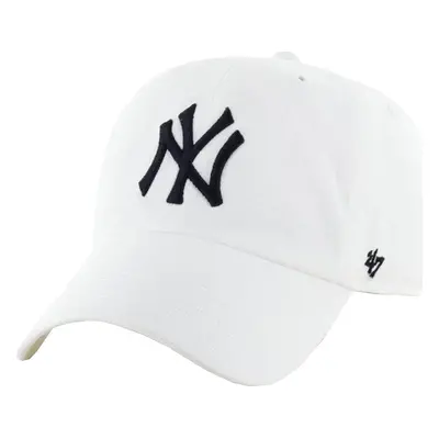 BÍLÁ KŠILTOVKA 47 BRAND NEW YORK YANKEES MLB CLEAN UP CAP B-RGW17GWS-WHA