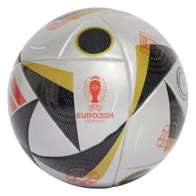 Stříbrno-černý fotbalový míč adidas Fussballliebe Finale Euro 2024 Mini Ball IX4048