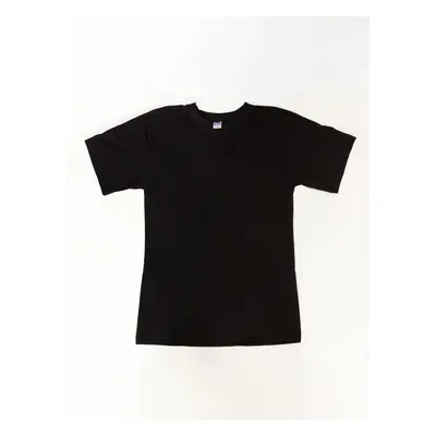 ČERNÉ PÁNSKÉ BASIC BAVLNĚNÉ TRIČKO BR-TS-1005.30-BLACK