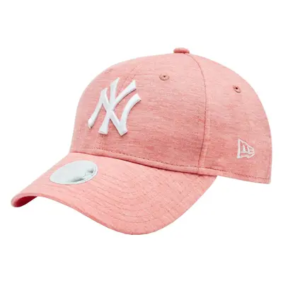 Světle růžová dámská kšiltovka New Era Wmns Jersey Ess 9FORTY New York Yankees Cap 60298632