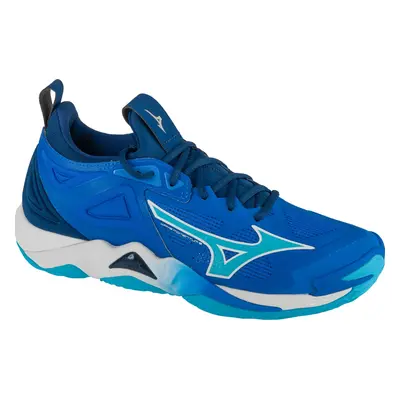 Modré pánské tenisky Mizuno Wave Momentum 3 V1GA231201