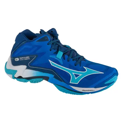 Modré pánské sportovní tenisky Mizuno Wave Lightning Z8 Mid V1GA240501