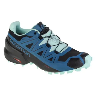 Modro-černé dámské boty na trail Salomon Speedcross 5 GTX W 416127