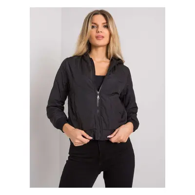 Černá prošívaná bunda Larah EM-KR-617.55-black