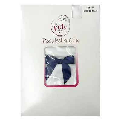 Dívčí punčochy s mašlí Gatta Rosabella Chic Little Lady 60 den 92-158